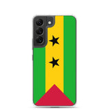 Coque Téléphone Drapeau de Sao Tomé-et-Principe - Pixelforma 