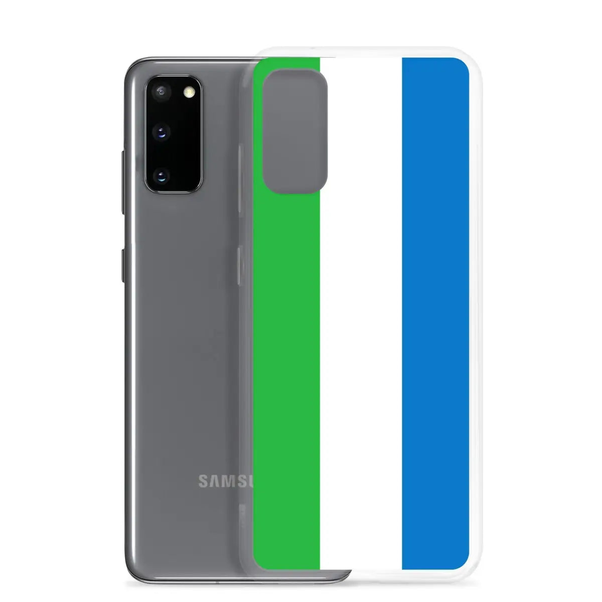 Coque téléphone drapeau de sierra leone - pixelforma