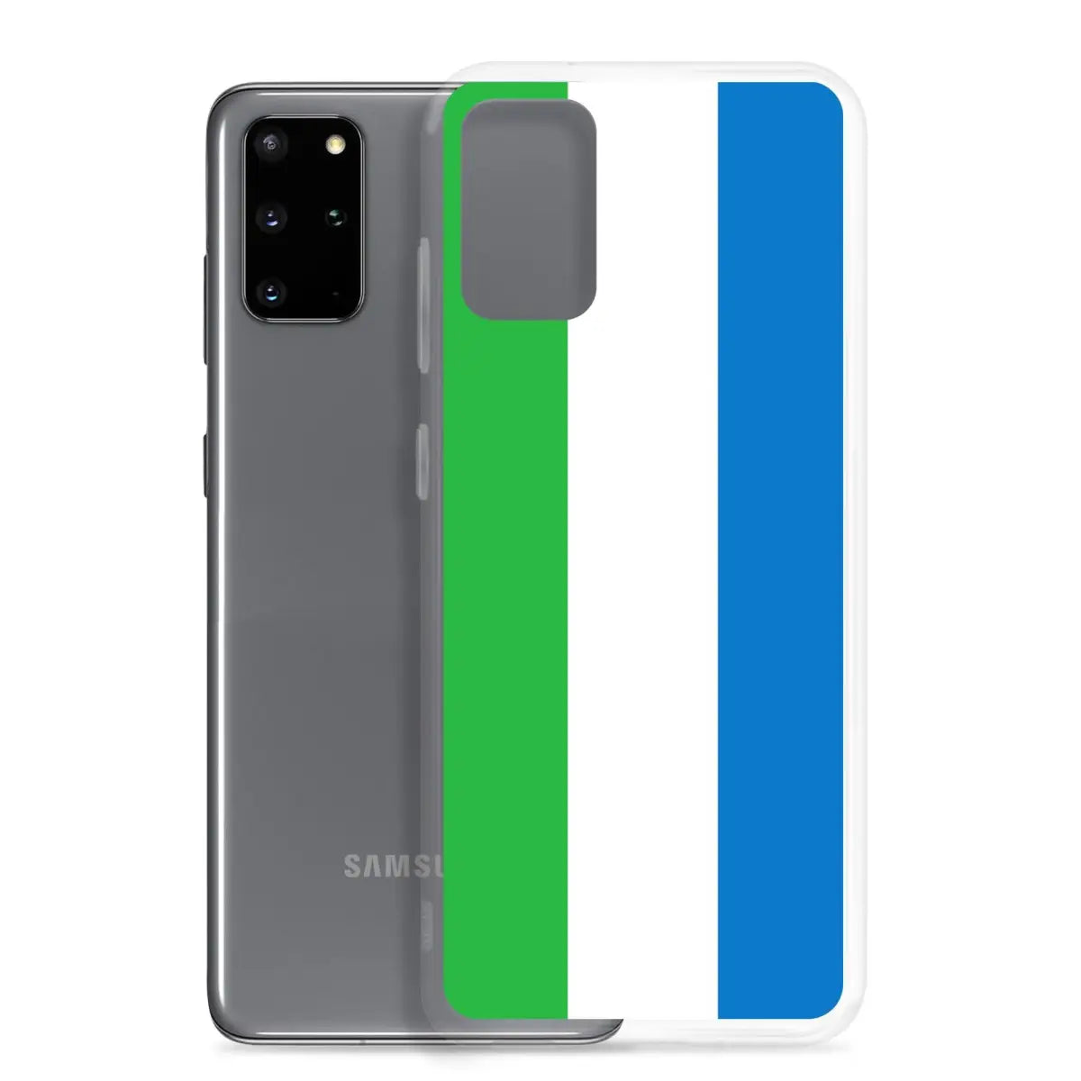 Coque téléphone drapeau de sierra leone - pixelforma