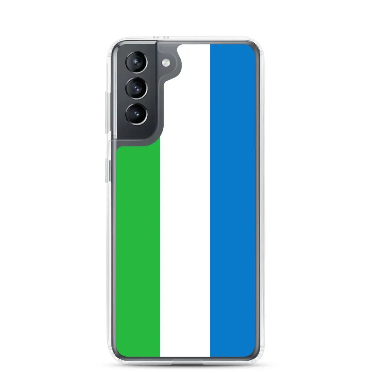 Coque téléphone drapeau de sierra leone - pixelforma