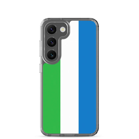 Coque Téléphone Drapeau de Sierra Leone - Pixelforma 