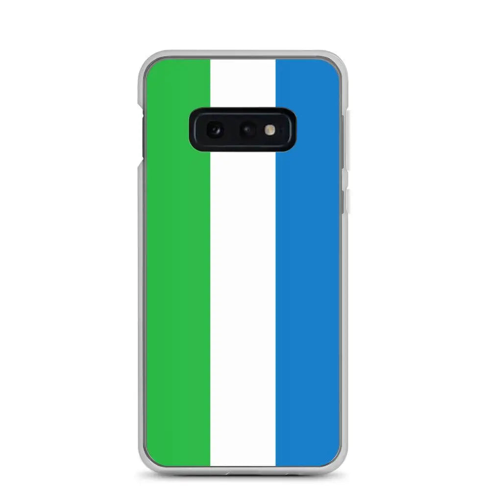 Coque téléphone drapeau de sierra leone - pixelforma