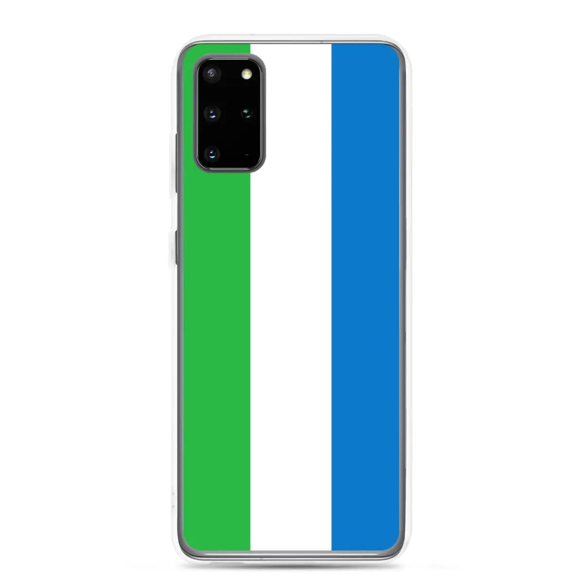 Coque téléphone drapeau de sierra leone - pixelforma