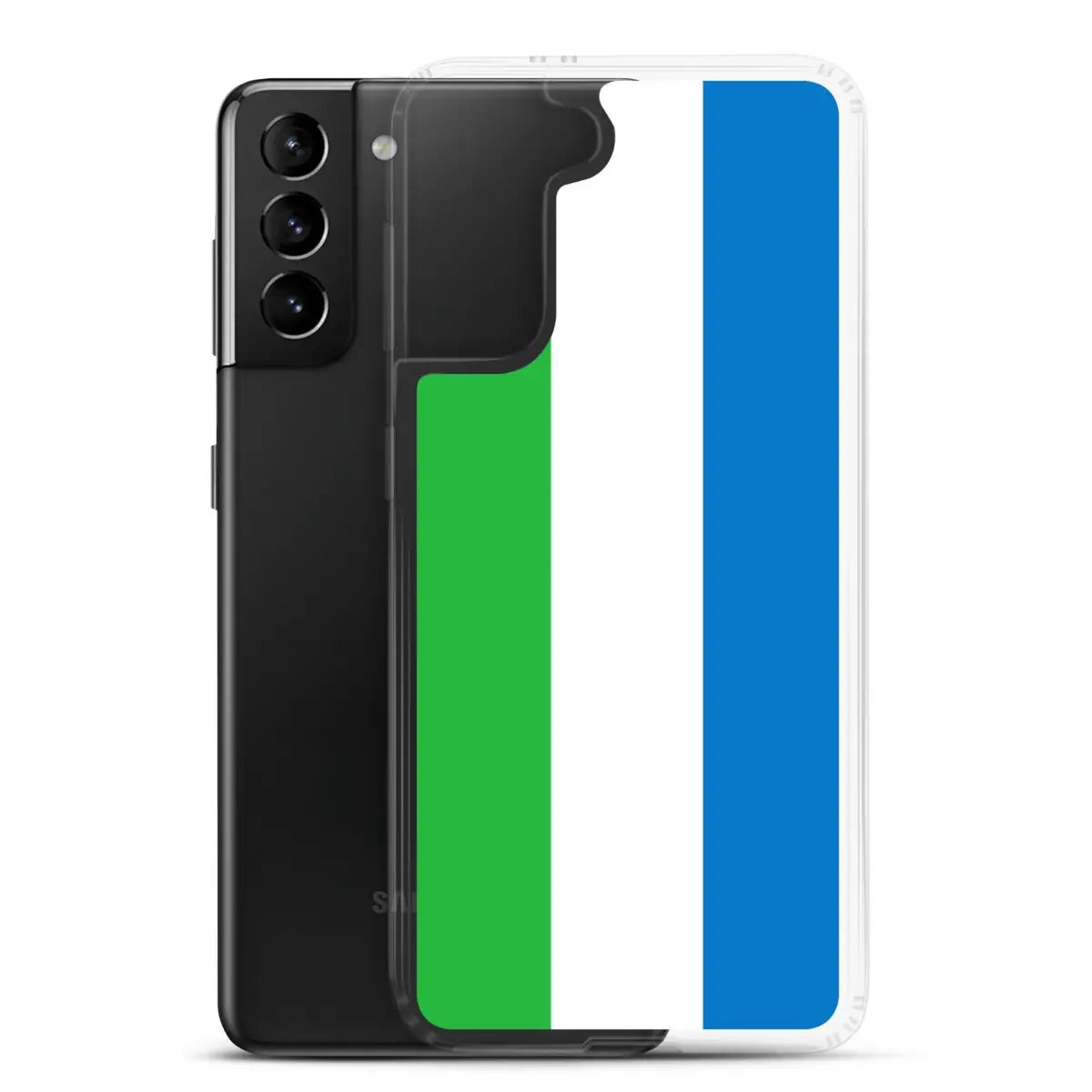 Coque téléphone drapeau de sierra leone - pixelforma