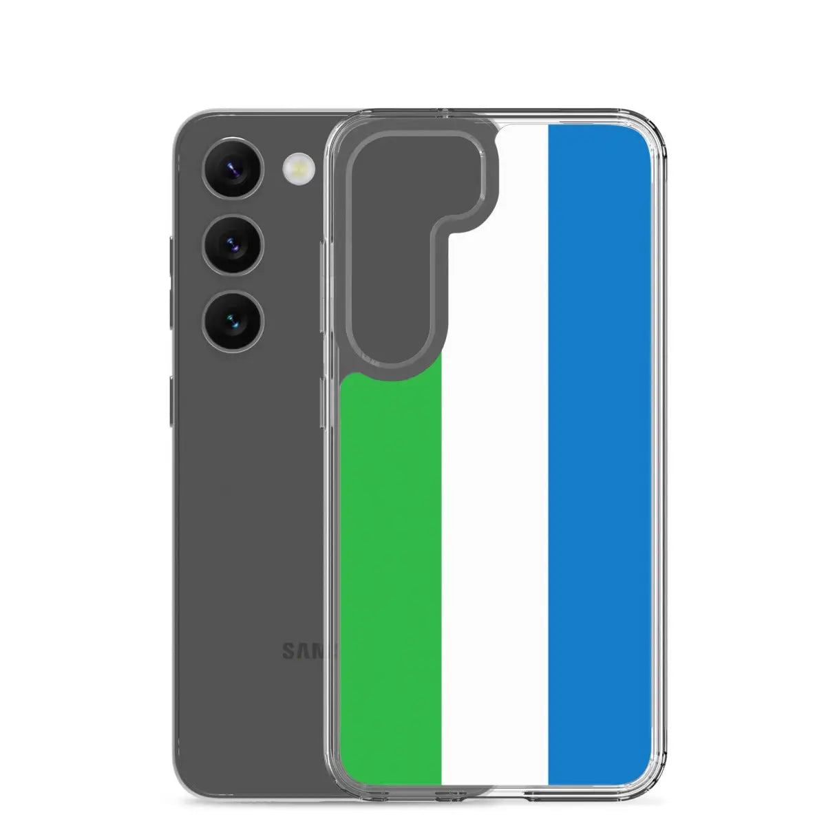 Coque téléphone drapeau de sierra leone - pixelforma