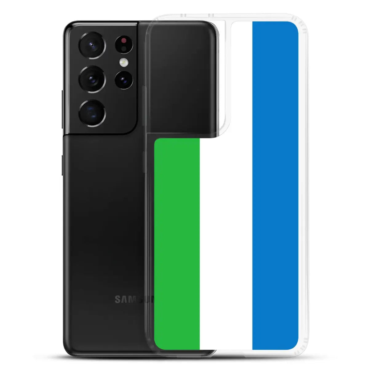 Coque téléphone drapeau de sierra leone - pixelforma