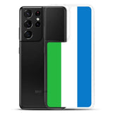 Coque téléphone drapeau de sierra leone - pixelforma