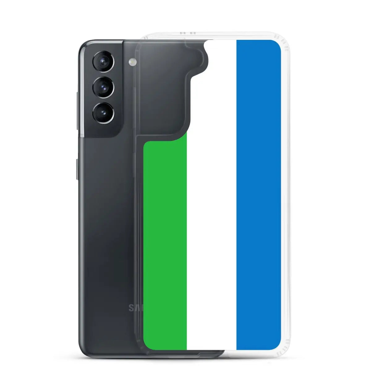 Coque téléphone drapeau de sierra leone - pixelforma