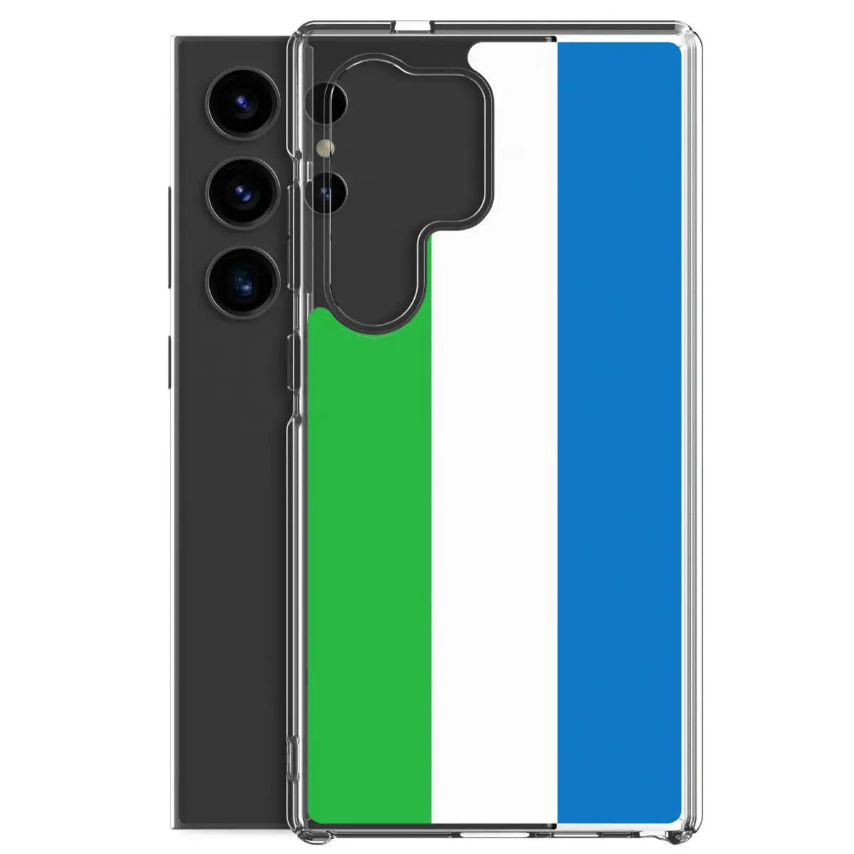 Coque téléphone drapeau de sierra leone - pixelforma