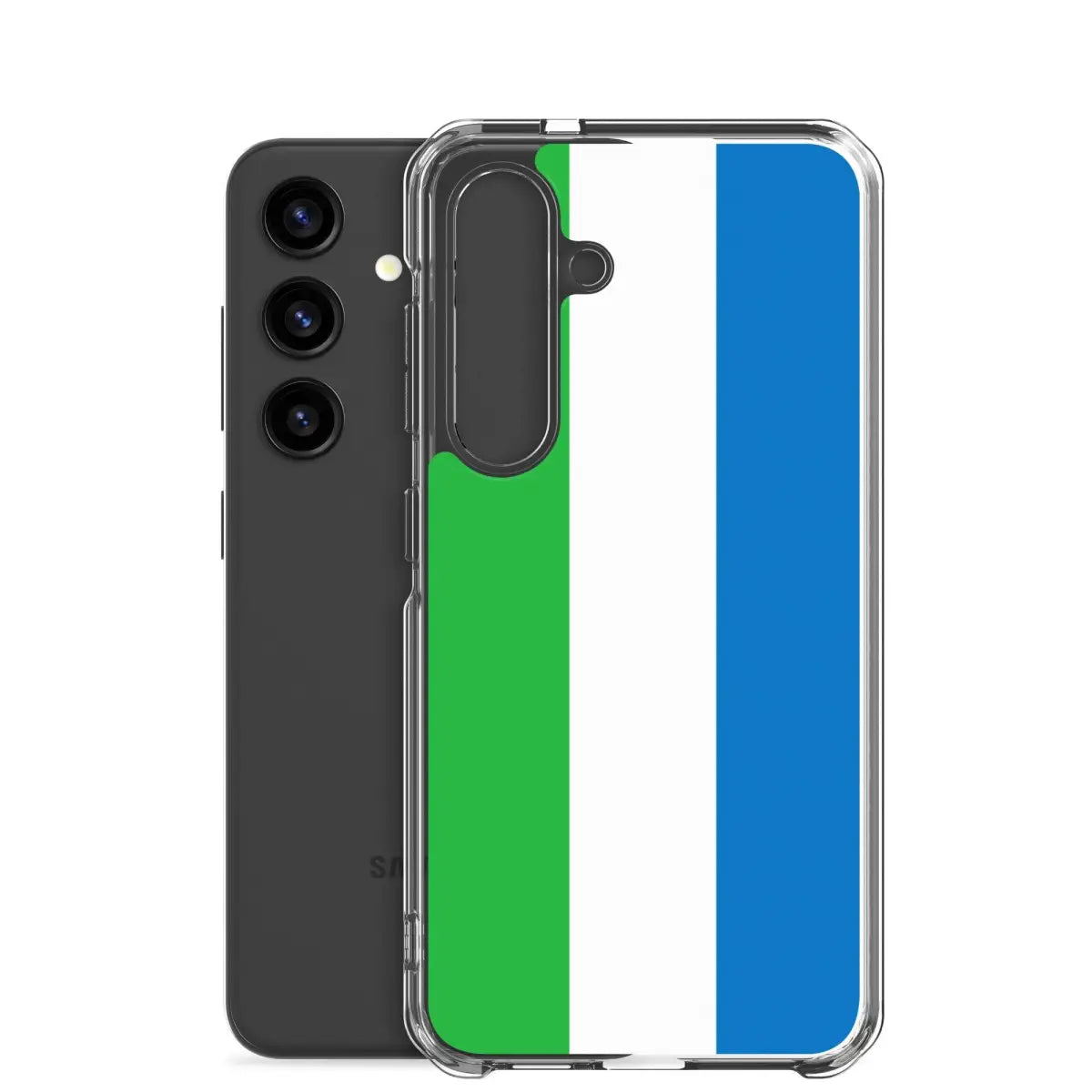 Coque téléphone drapeau de sierra leone - pixelforma