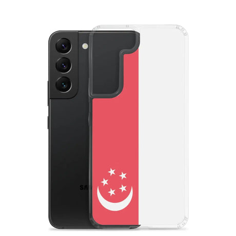 Coque téléphone drapeau de singapour - pixelforma