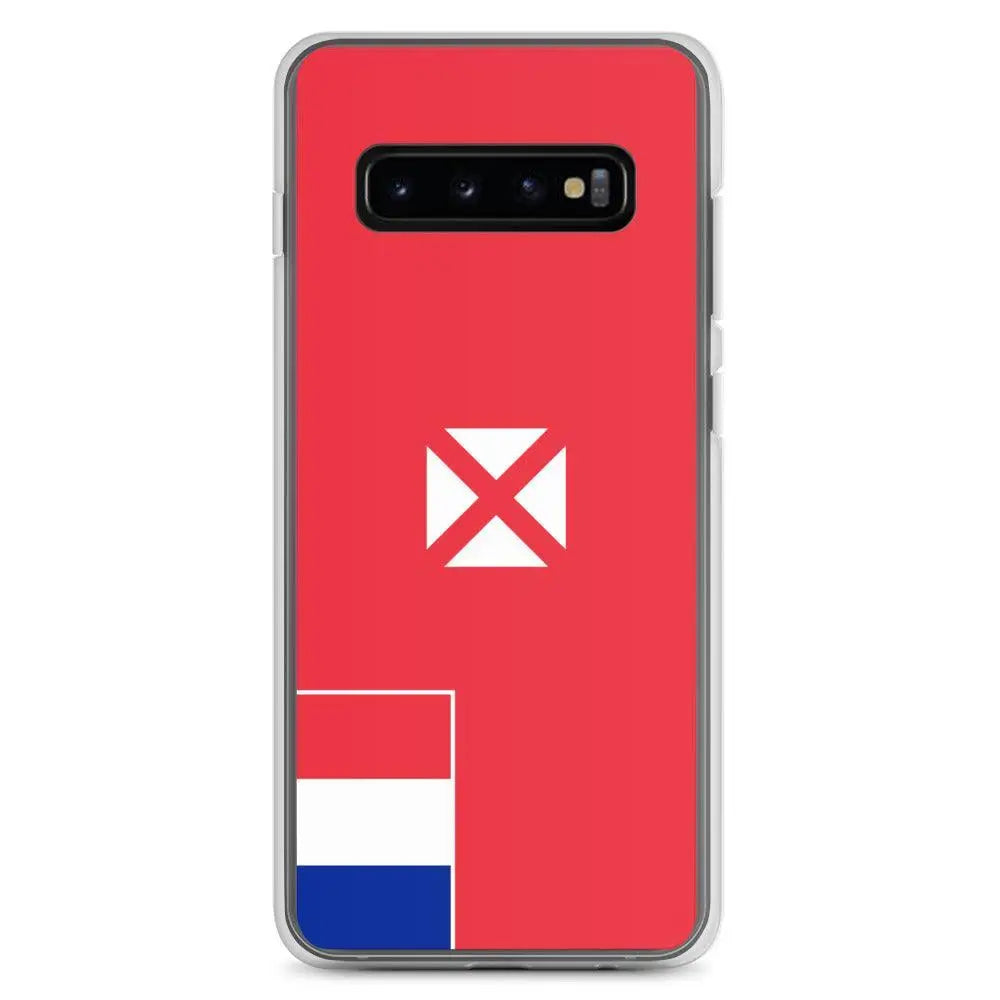 Coque téléphone drapeau de wallis-et-futuna - pixelforma