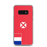 Coque téléphone drapeau de wallis-et-futuna - pixelforma