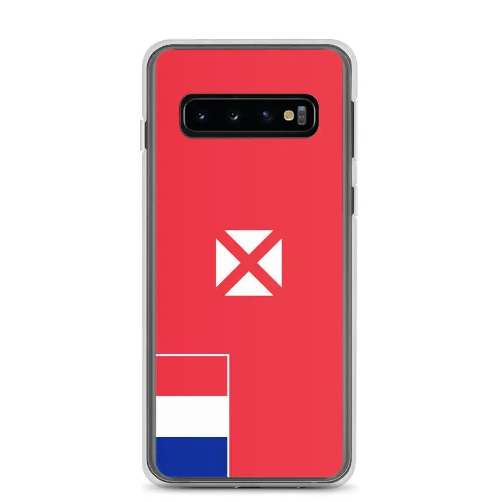 Coque téléphone drapeau de wallis-et-futuna - pixelforma