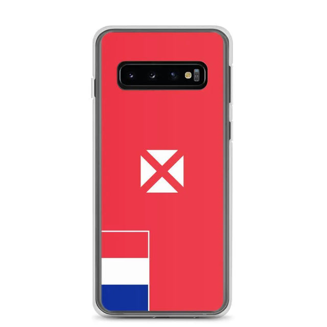 Coque téléphone drapeau de wallis-et-futuna - pixelforma