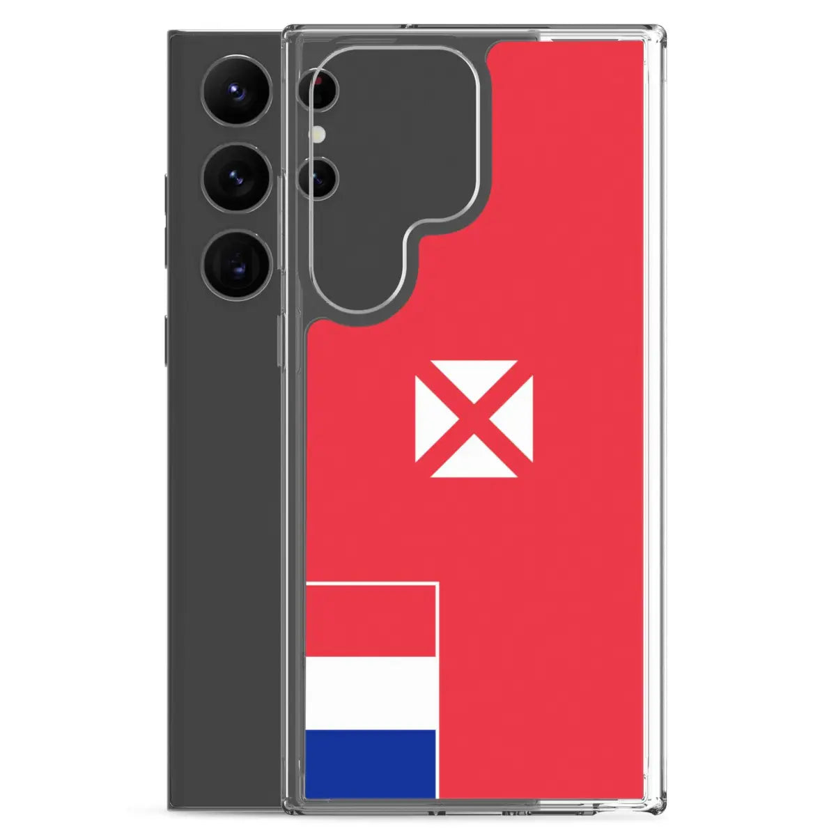 Coque téléphone drapeau de wallis-et-futuna - pixelforma
