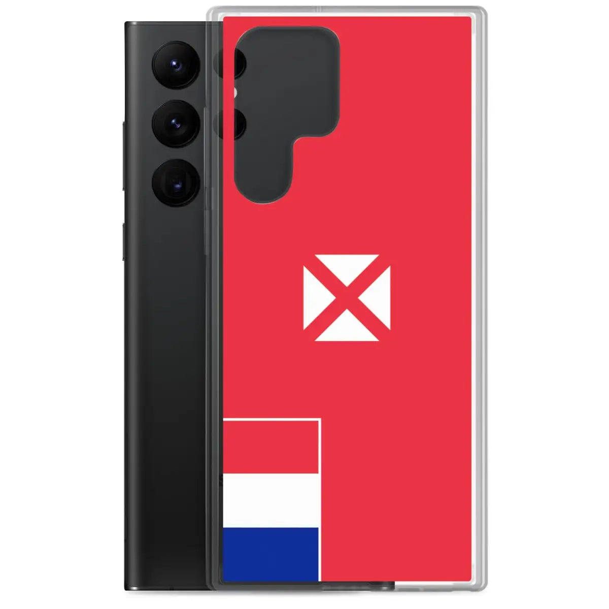 Coque téléphone drapeau de wallis-et-futuna - pixelforma