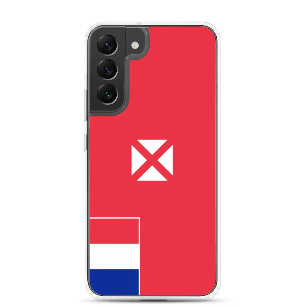 Coque téléphone drapeau de wallis-et-futuna - pixelforma