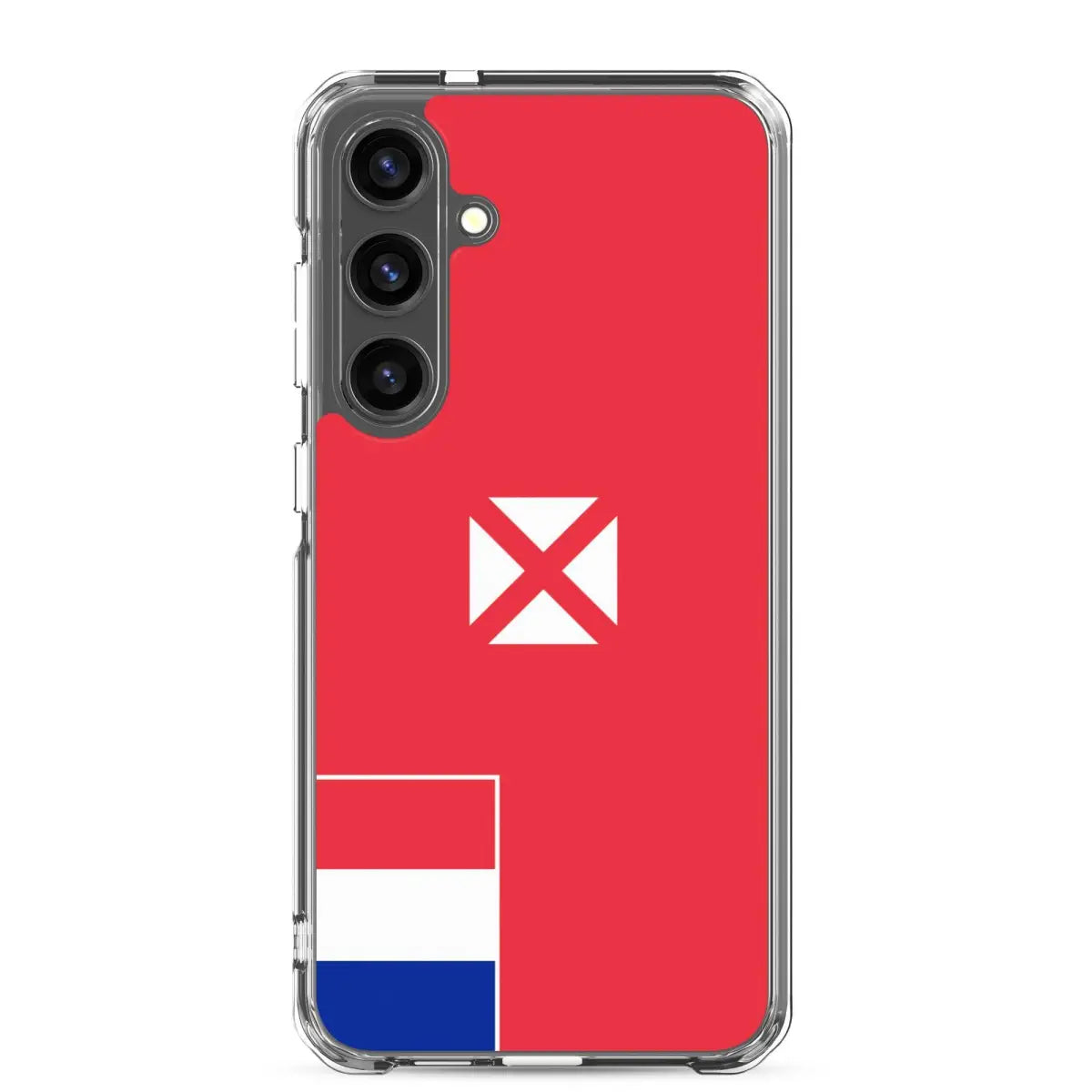 Coque téléphone drapeau de wallis-et-futuna - pixelforma
