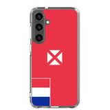 Coque téléphone drapeau de wallis-et-futuna - pixelforma