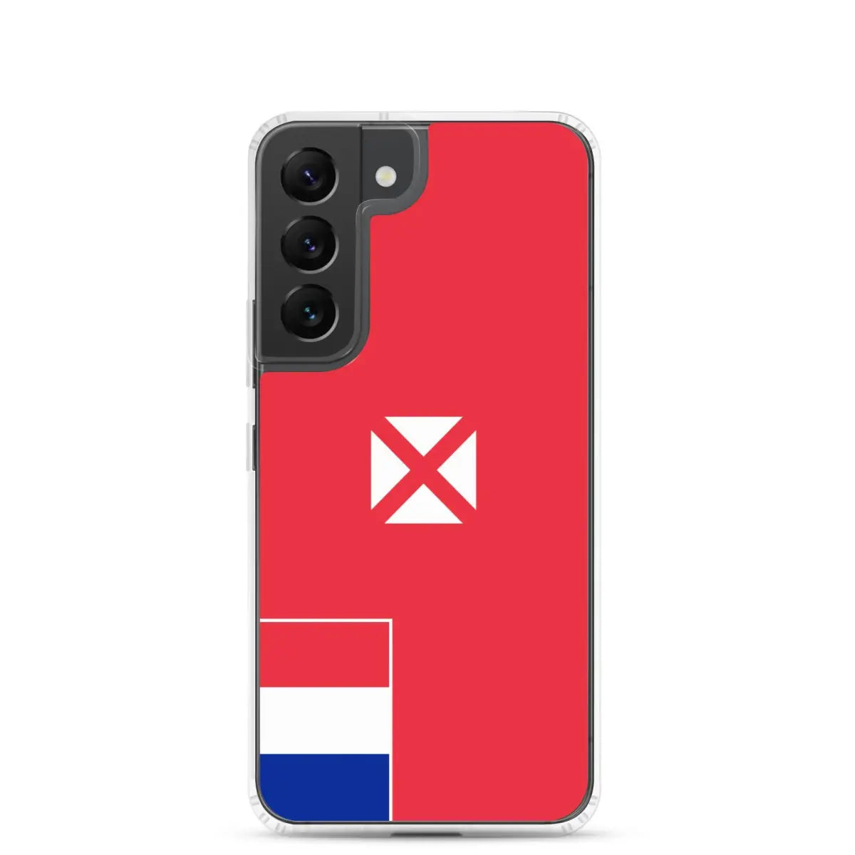 Coque téléphone drapeau de wallis-et-futuna - pixelforma