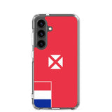 Coque téléphone drapeau de wallis-et-futuna - pixelforma