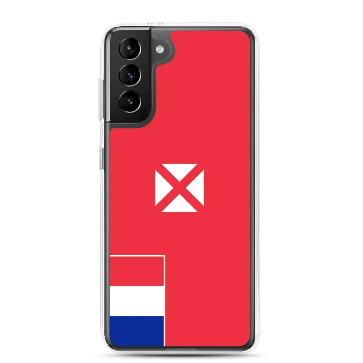 Coque téléphone drapeau de wallis-et-futuna - pixelforma