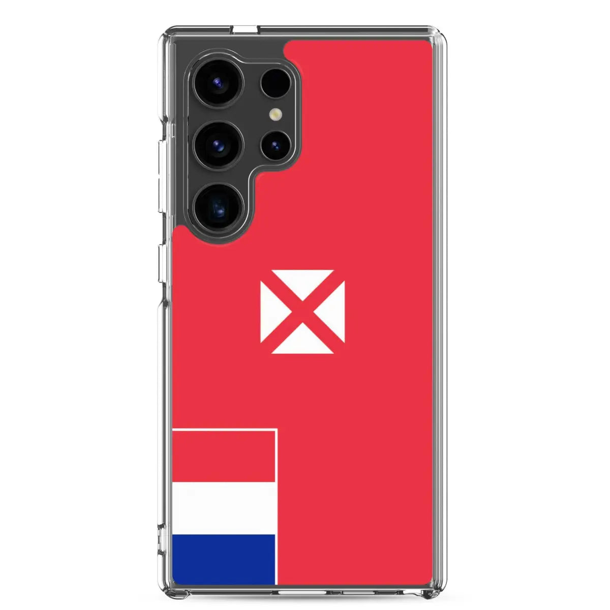 Coque téléphone drapeau de wallis-et-futuna - pixelforma