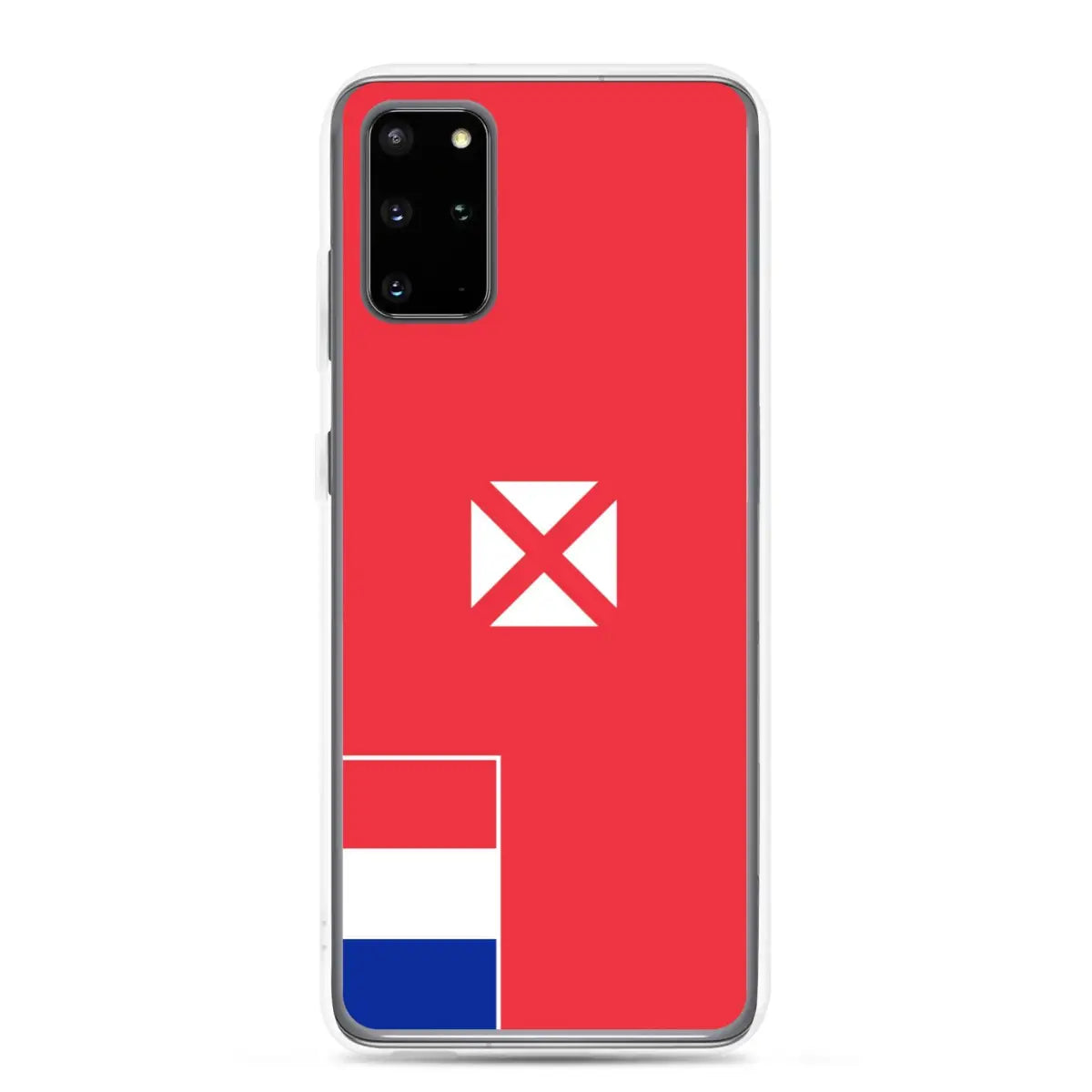 Coque téléphone drapeau de wallis-et-futuna - pixelforma
