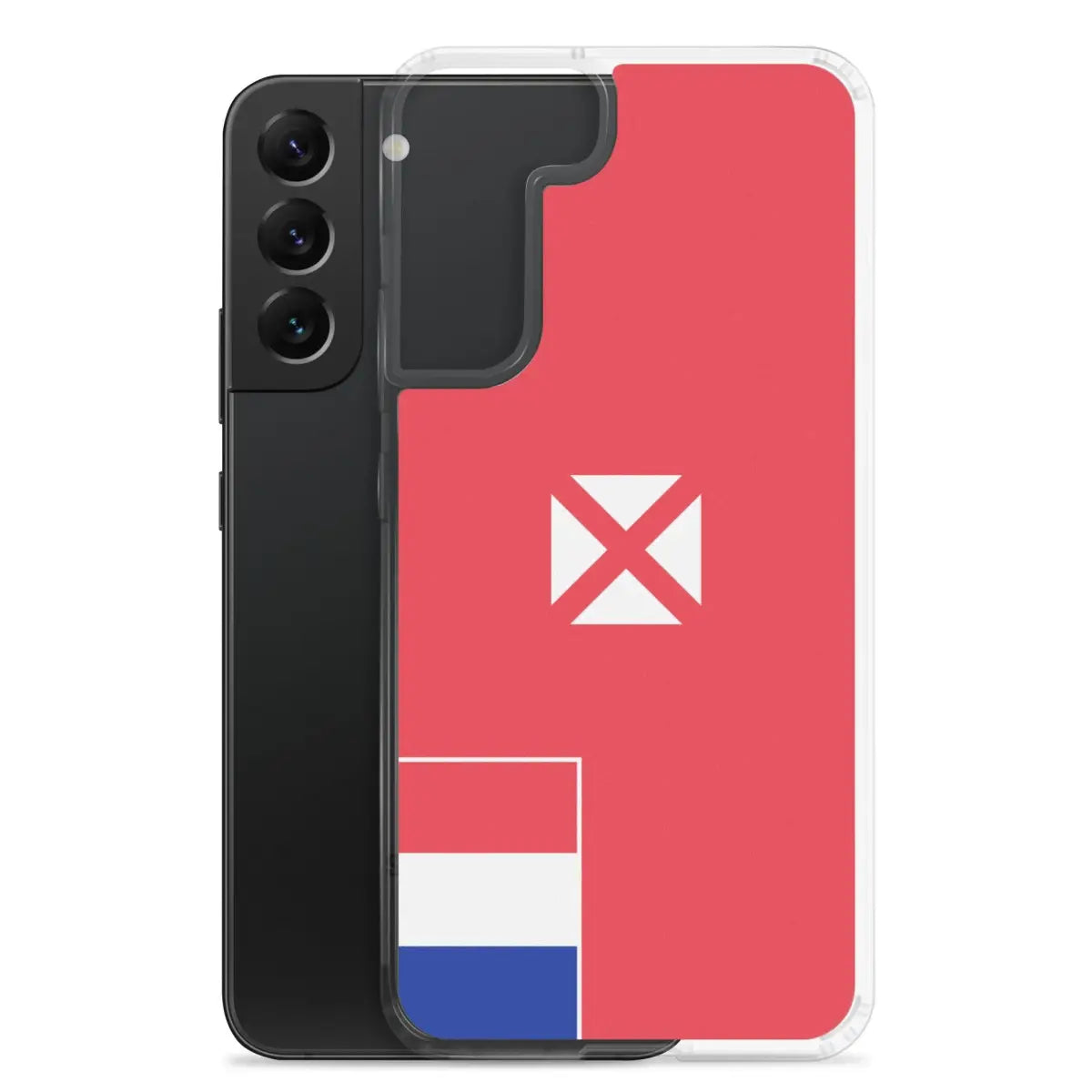 Coque téléphone drapeau de wallis-et-futuna - pixelforma