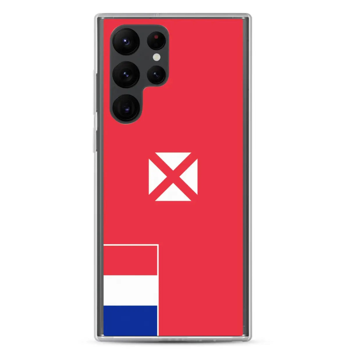 Coque téléphone drapeau de wallis-et-futuna - pixelforma