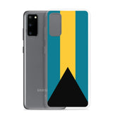 Coque téléphone drapeau des bahamas - pixelforma