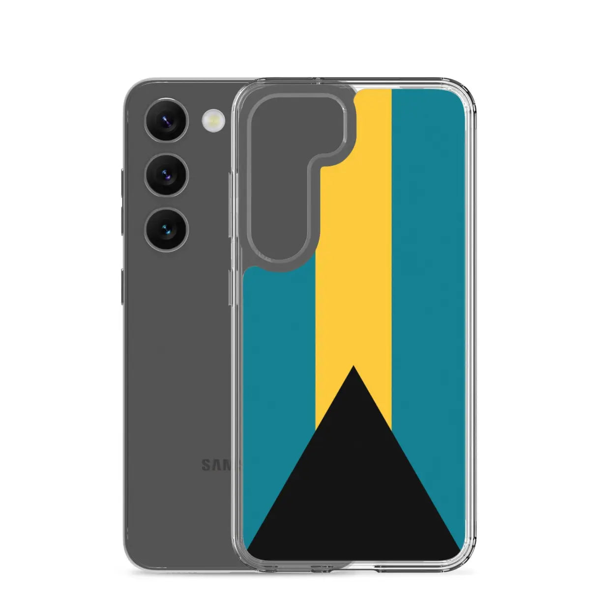 Coque téléphone drapeau des bahamas - pixelforma