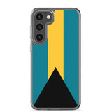 Coque téléphone drapeau des bahamas - pixelforma