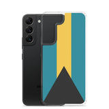 Coque téléphone drapeau des bahamas - pixelforma