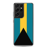 Coque téléphone drapeau des bahamas - pixelforma