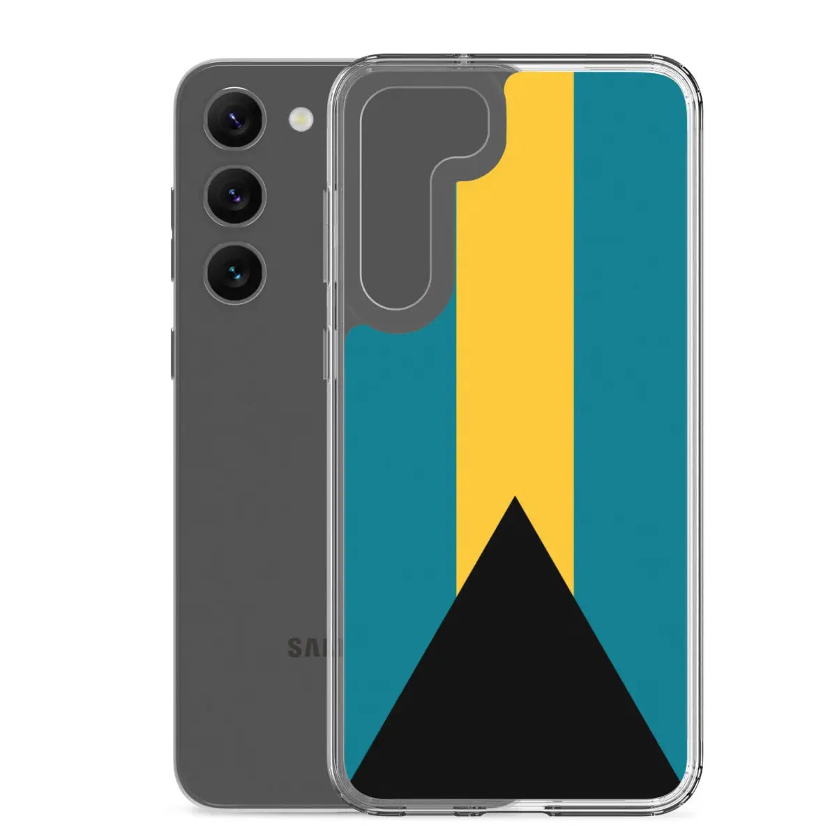 Coque téléphone drapeau des bahamas - pixelforma