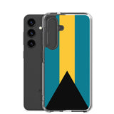 Coque téléphone drapeau des bahamas - pixelforma
