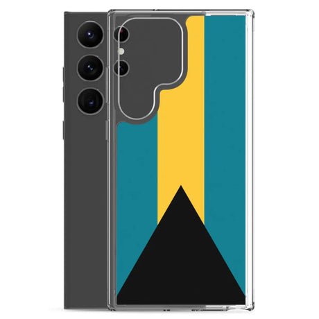 Coque téléphone drapeau des bahamas - pixelforma