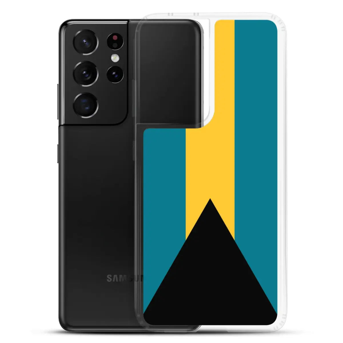 Coque téléphone drapeau des bahamas - pixelforma
