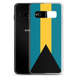 Coque téléphone drapeau des bahamas - pixelforma