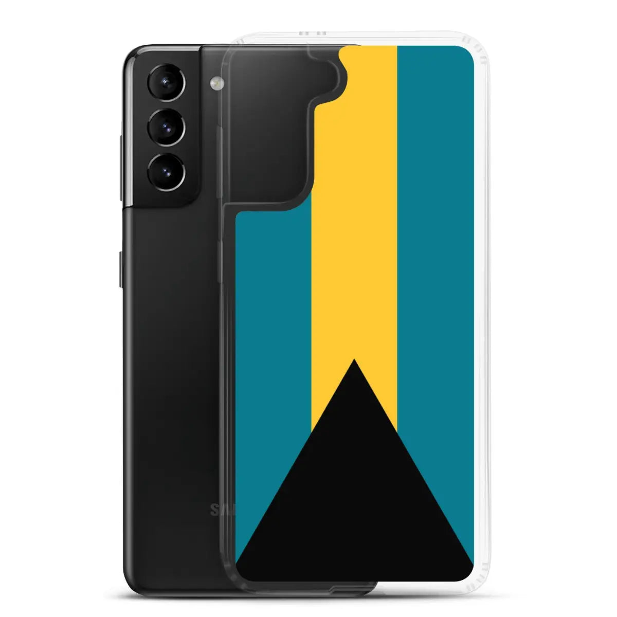 Coque téléphone drapeau des bahamas - pixelforma