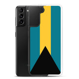 Coque téléphone drapeau des bahamas - pixelforma