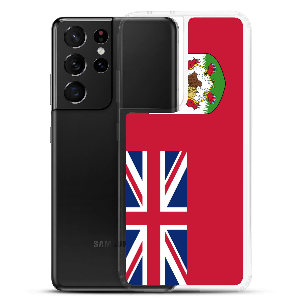 Coque Téléphone Drapeau des Bermudes - Pixelforma 