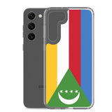Coque téléphone drapeau des comores - pixelforma