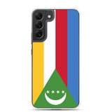 Coque téléphone drapeau des comores - pixelforma