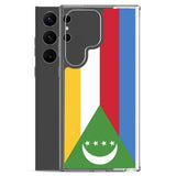 Coque téléphone drapeau des comores - pixelforma