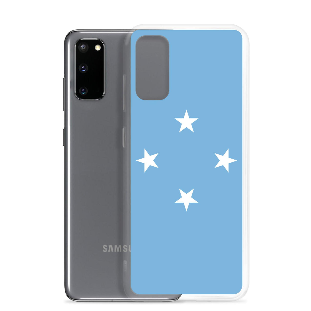 Coque Téléphone Drapeau des États fédérés de Micronésie - Pixelforma