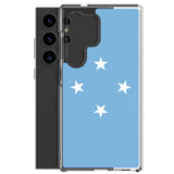 Coque téléphone drapeau des états fédérés de micronésie - pixelforma