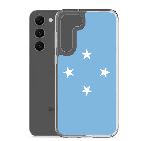 Coque téléphone drapeau des états fédérés de micronésie - pixelforma